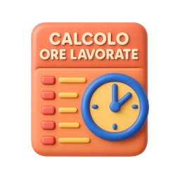 Calcolo Ore Lavorate